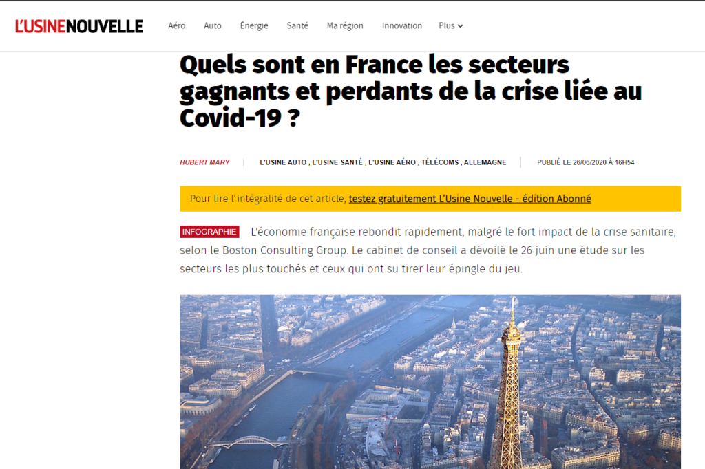 repérer des entreprises dynamiques pour votre prospection après le coronavirus covid19