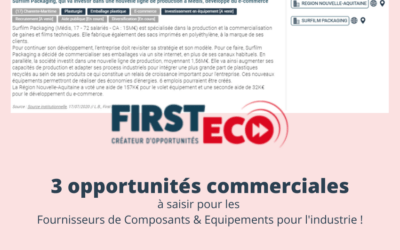 3 Opportunités Commerciales à saisir pour les fournisseurs de Composants pour l’Industrie
