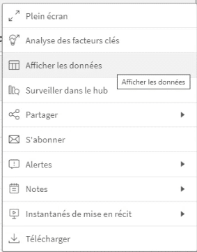D'autres options